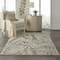 Homeroots 4 x 6 ft. Natural Leaves Indoor & Outdoor Area Rug 384954 - alternate 2